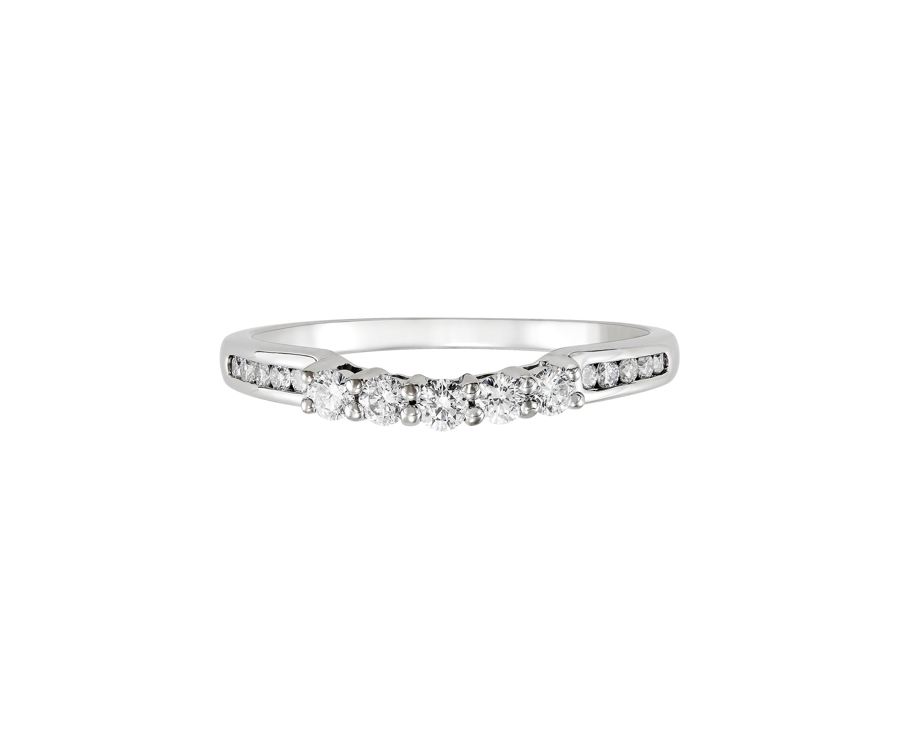 1/3 ct. t.w. Diamond Band Ring in 14K White Gold