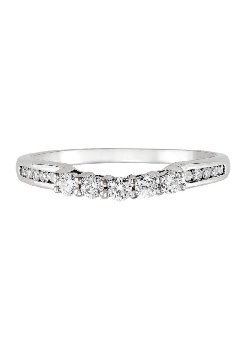 1/3 ct. t.w. Diamond Band Ring in 14K White Gold