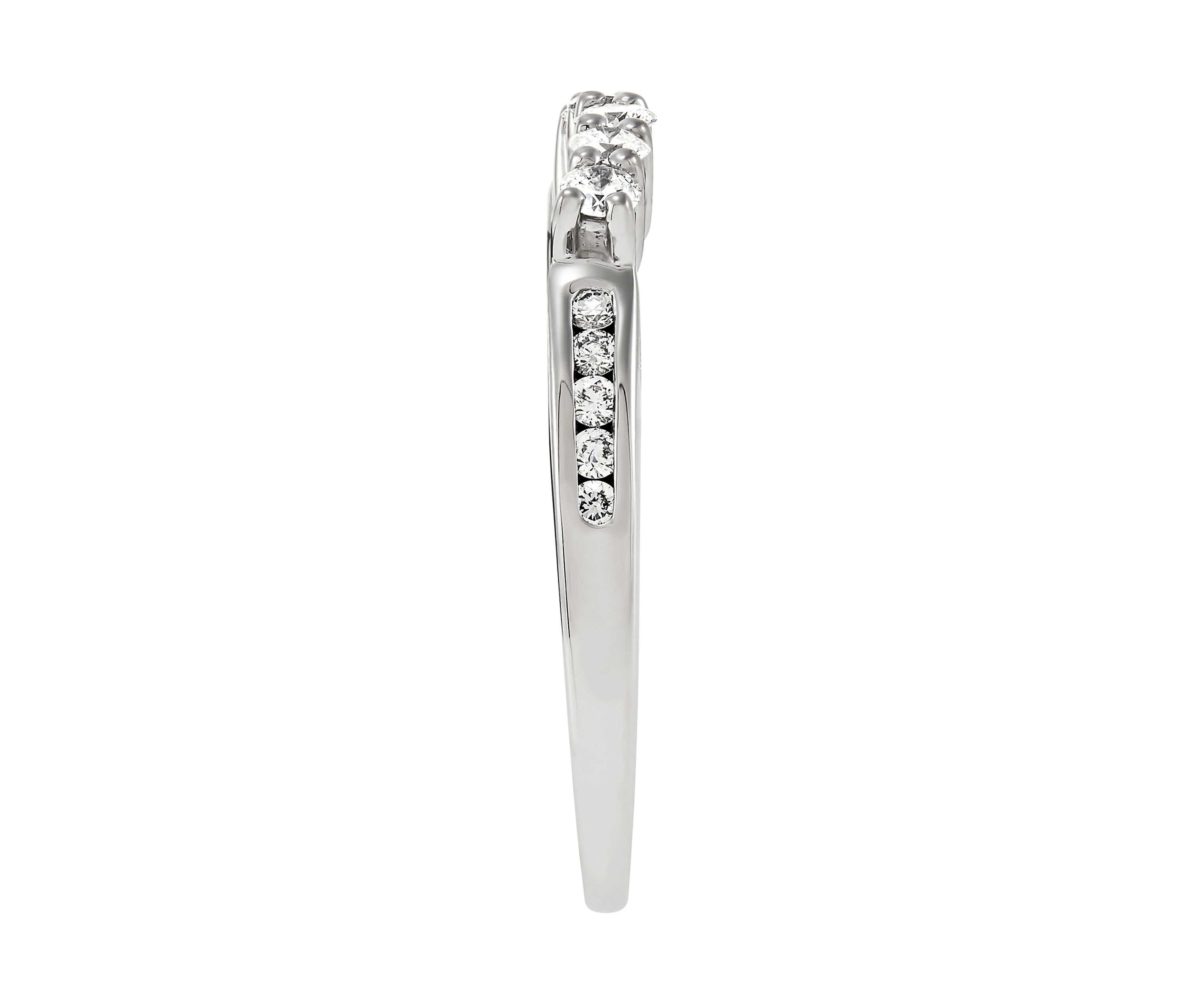 1/3 ct. t.w. Diamond Band Ring in 14K White Gold