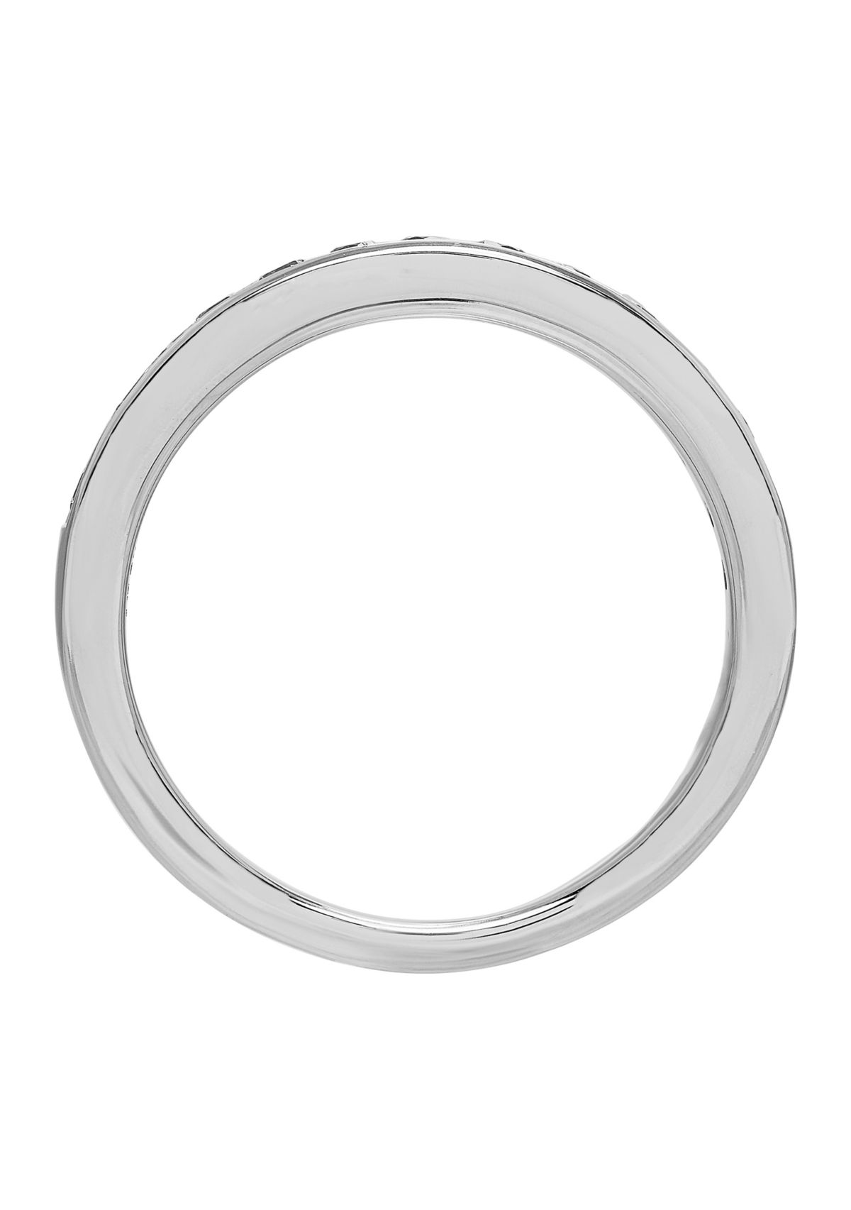 Grown With Love 1/2 ct. t.w. Lab Grown Diamond Wedding Band in 14K White Gold