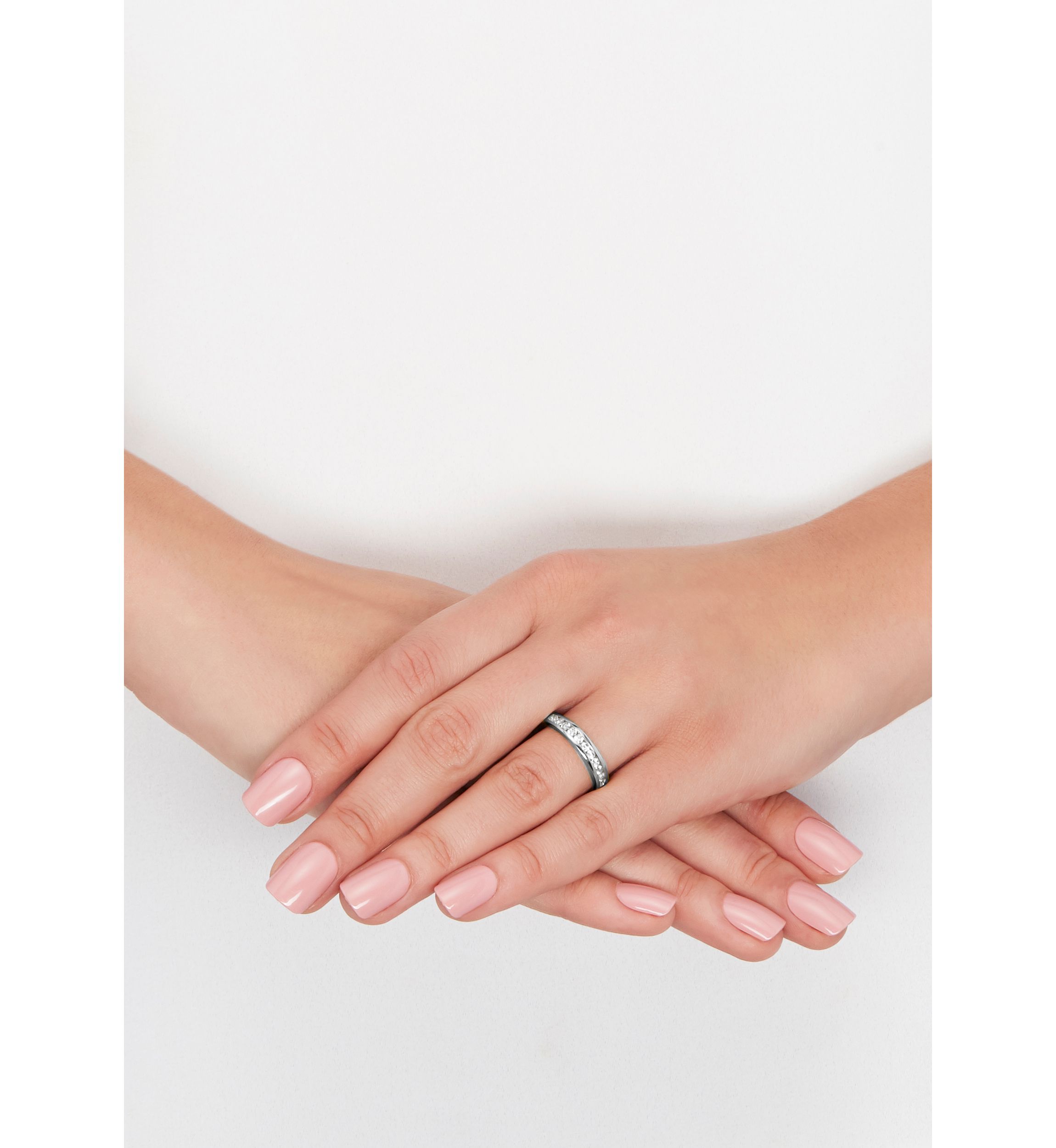 Grown With Love 1/2 ct. t.w. Lab Grown Diamond Wedding Band in 14K White Gold