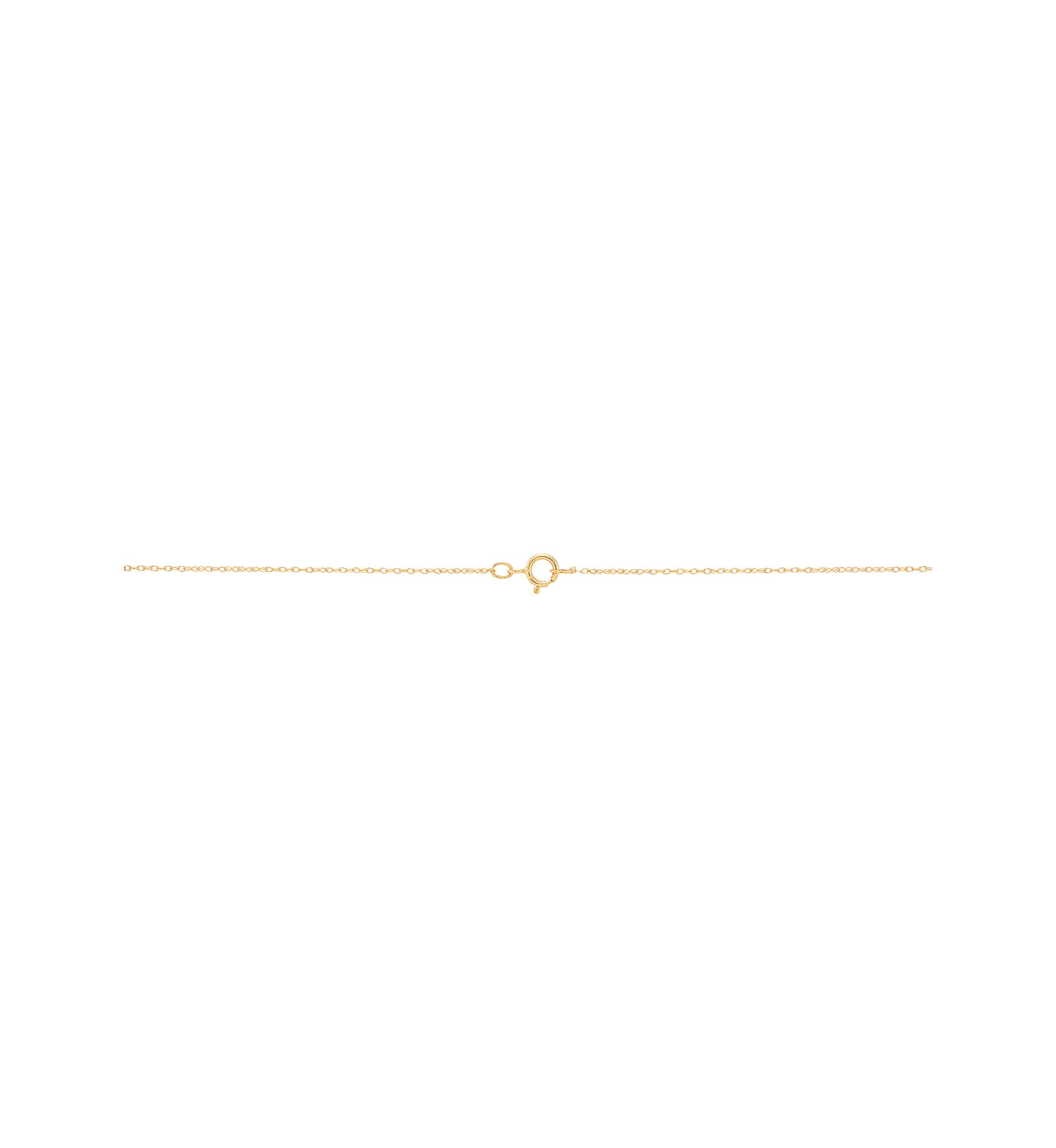 Swirl Cross Pendant with 18 Chain in 10K Yellow Gold
