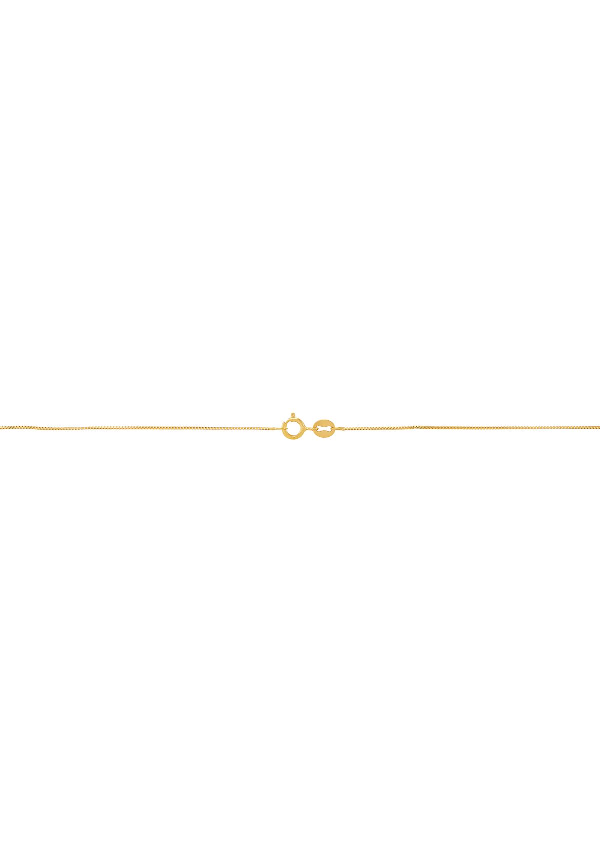 Our Father Prayer Pendant with 18" Box Chain in 10K Yellow Gold