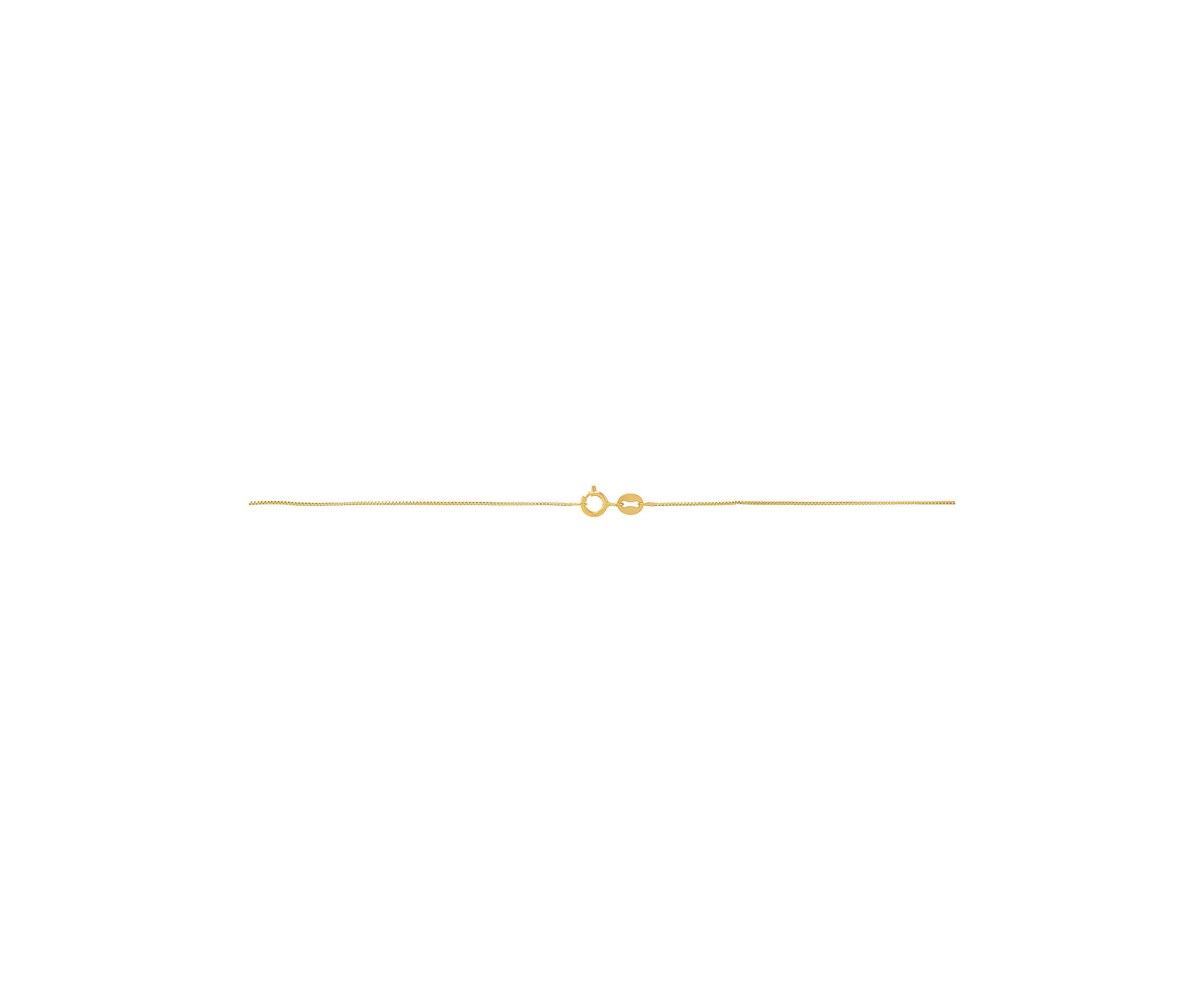 Our Father Prayer Pendant with 18" Box Chain in 10K Yellow Gold