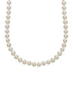 14K Yellow Gold and Freshwater Pearl Strand Necklace