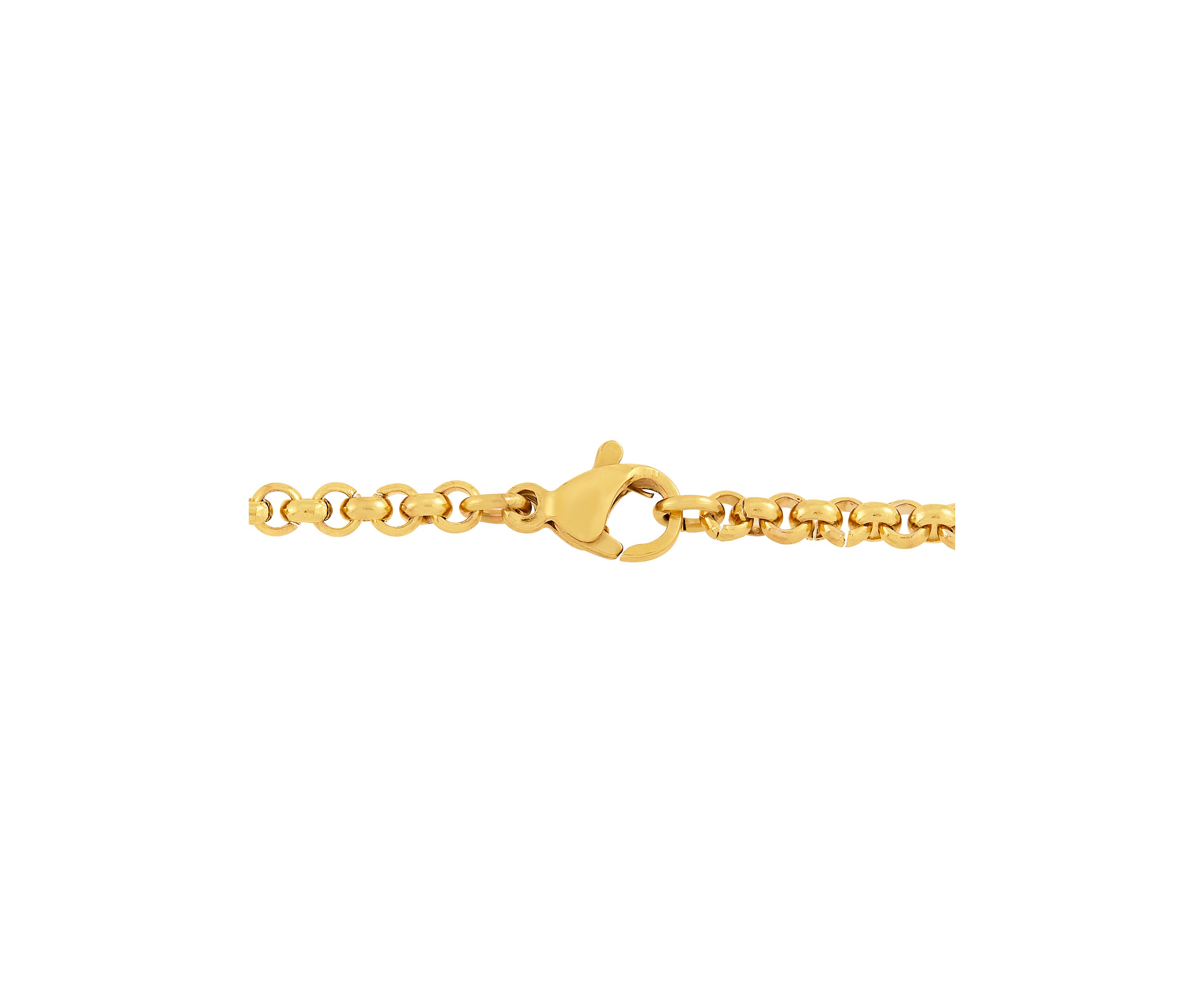 	  1 ct. t.w. Diamond Accent Pendant in Stainless Steel