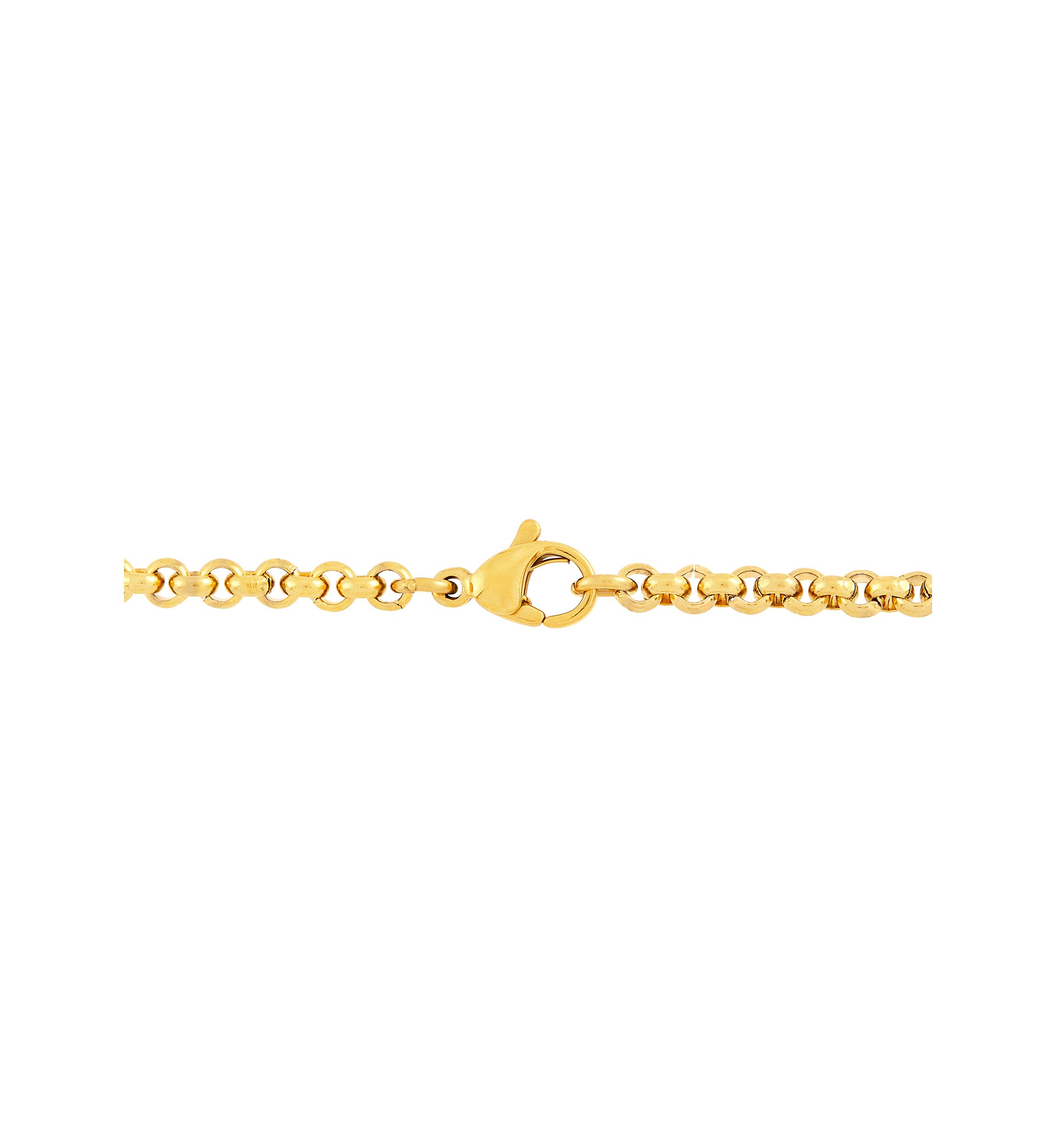 	  1 ct. t.w. Diamond Accent Pendant in Stainless Steel 