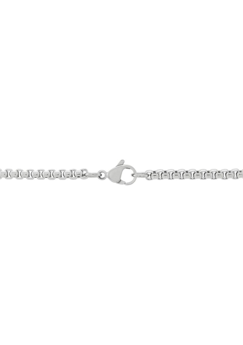 Bar Drop Necklace in Stainless Steel