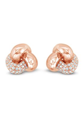 1/4 ct. t.w. Vanilla Diamonds® Earrings in 14K Strawberry Gold®