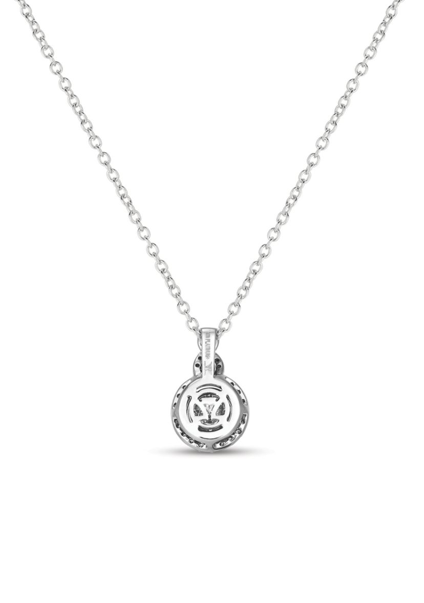 1/4 ct. t.w. Vanilla Diamonds® Bridal® Pendant Necklace in Platinum