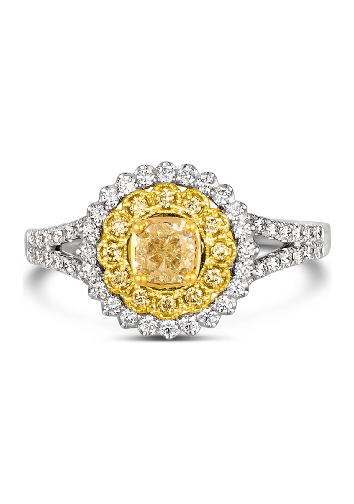 3/4 ct. t.w. Diamond Ring in 14K Two Tone Gold 
