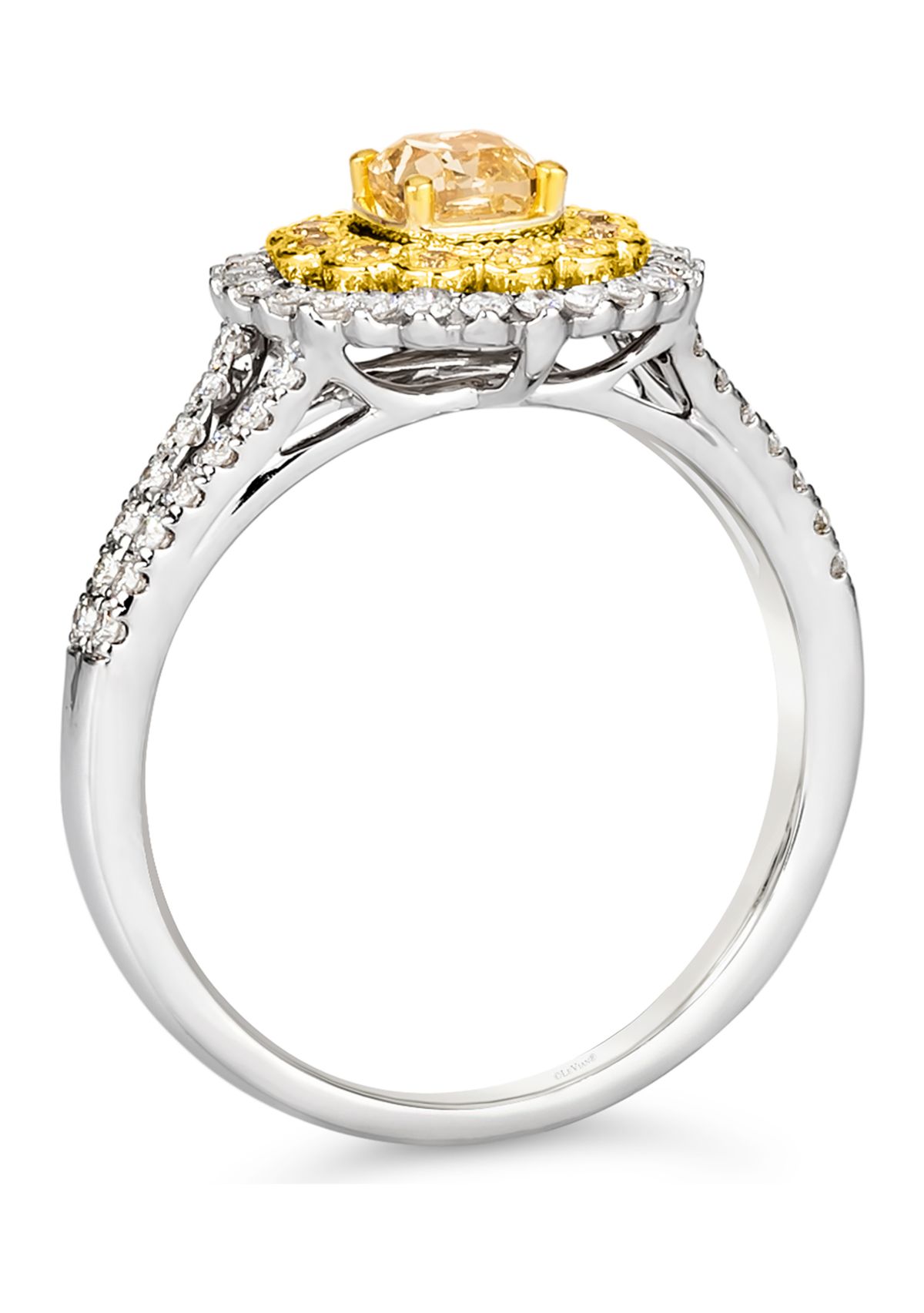 3/4 ct. t.w. Diamond Ring in 14K Two Tone Gold 