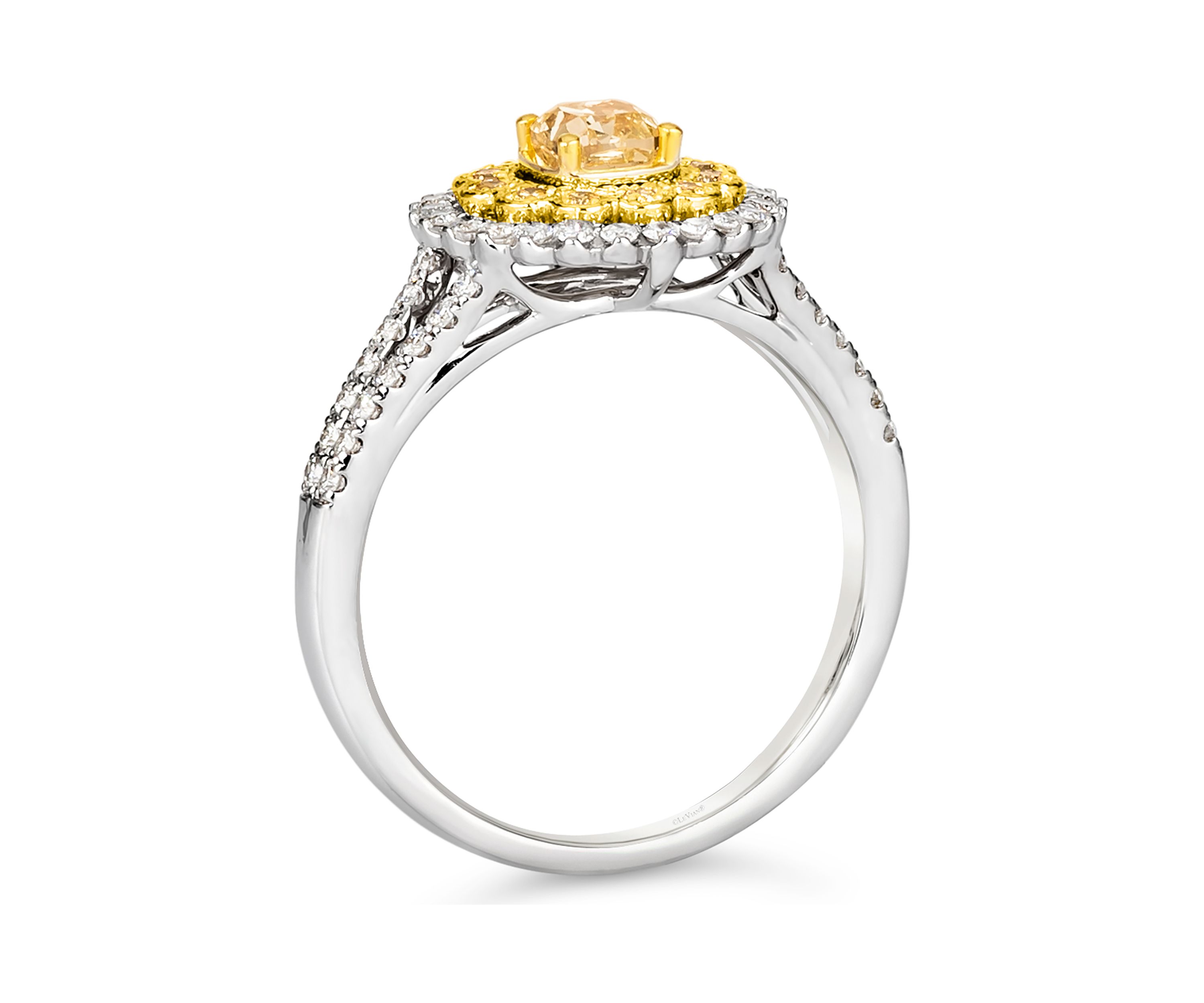 3/4 ct. t.w. Diamond Ring in 14K Two Tone Gold 