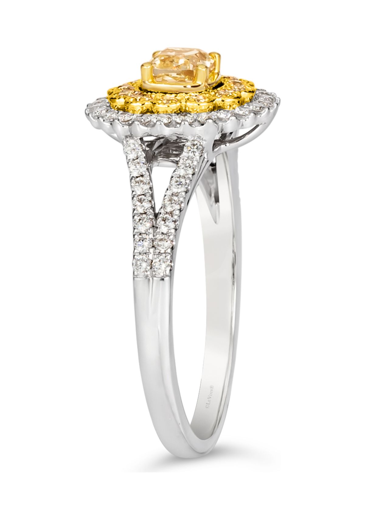 3/4 ct. t.w. Diamond Ring in 14K Two Tone Gold 