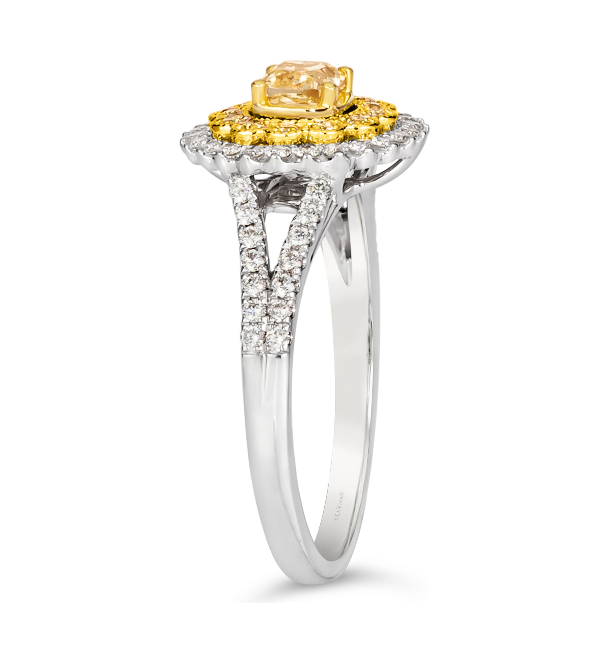 3/4 ct. t.w. Diamond Ring in 14K Two Tone Gold 