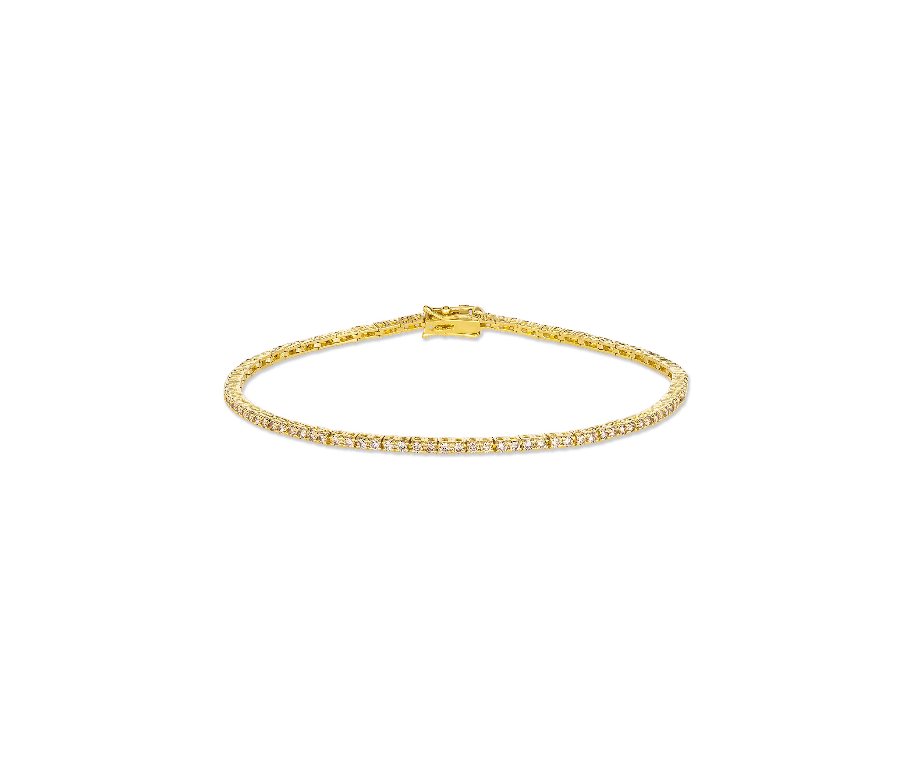  Bracelet featuring 1.2 ct. t.w. Nude Diamonds™ in 14K Honey Gold™