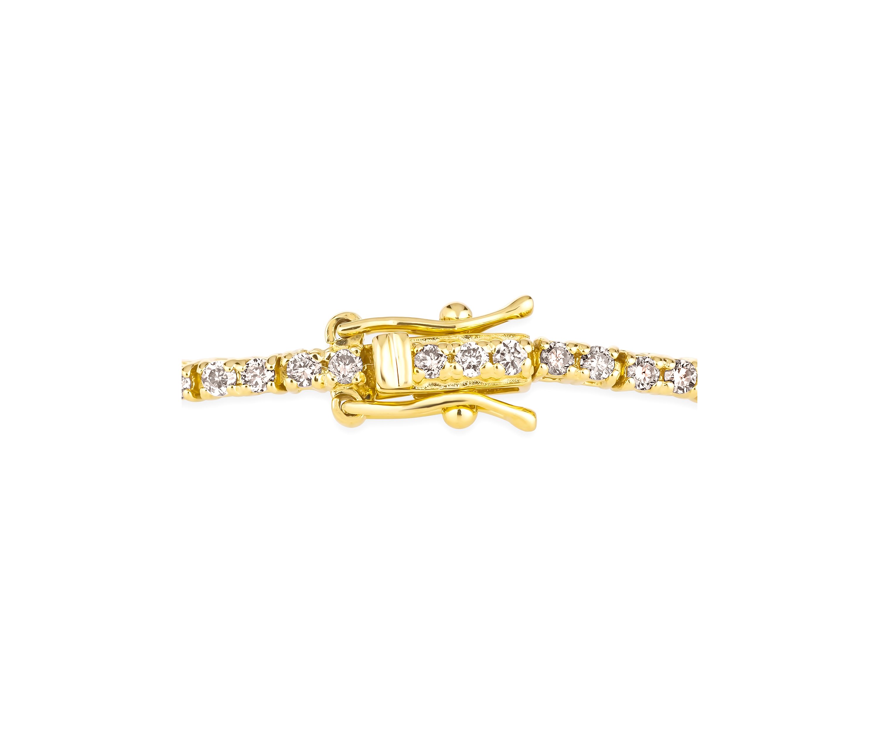  Bracelet featuring 1.2 ct. t.w. Nude Diamonds™ in 14K Honey Gold™