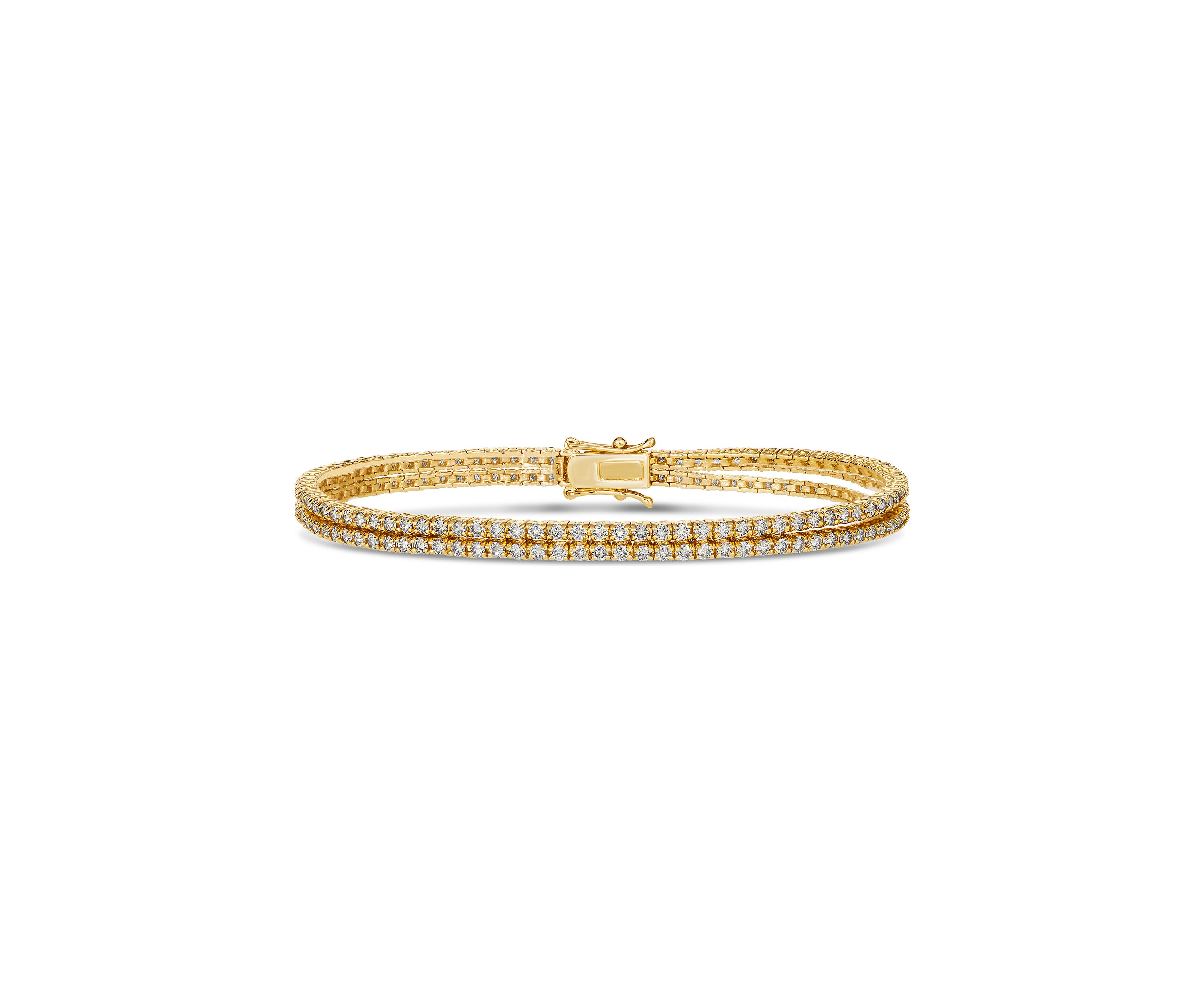3.5 ct. t.w. Nude Diamonds™ Tennis Bracelet in 14K Honey Gold™