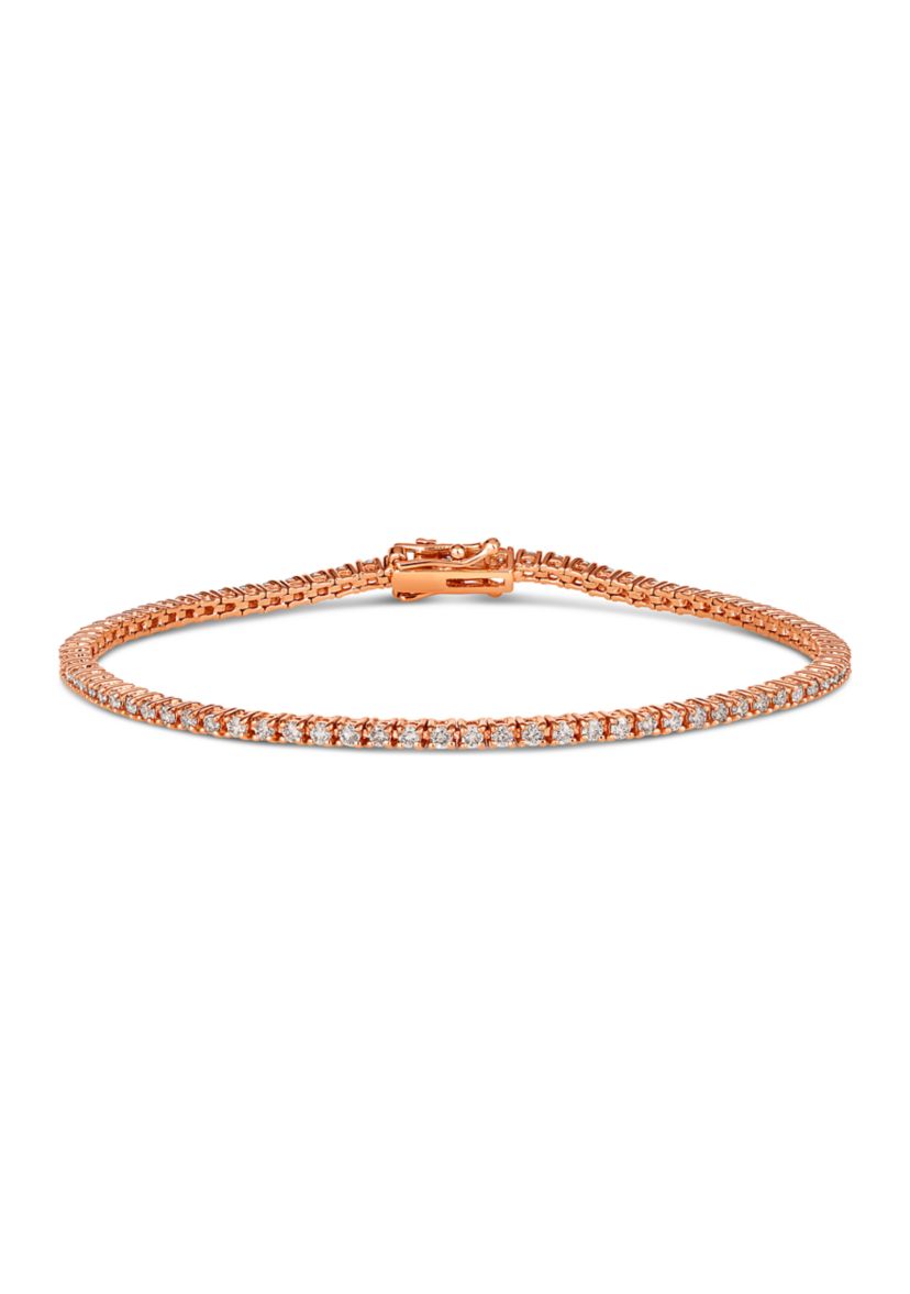 Bracelet featuring 1.5 ct. t.w. Nude Diamonds™  in 14K Strawberry Gold®