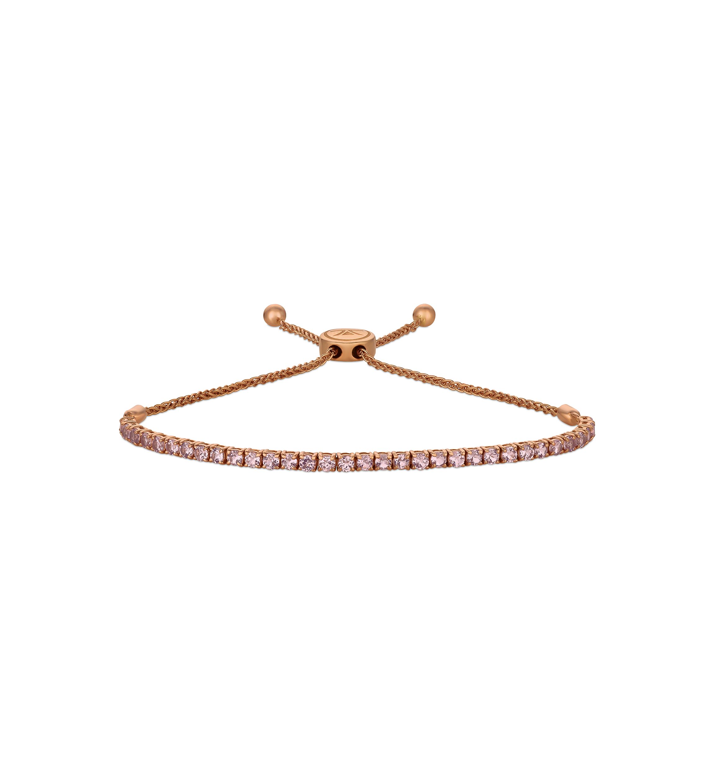 Le Vian® Red Carpet® Bolo Bracelet featuring 2 ct. t.w. Rose Spinel,  in 14K Strawberry Gold®