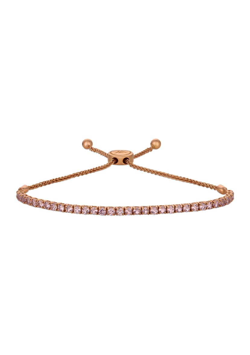 Le Vian® Red Carpet® Bolo Bracelet featuring 2 ct. t.w. Rose Spinel,  in 14K Strawberry Gold®