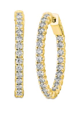  2 ct. t.w. Nude Diamonds™ Earrings in 14k Honey Gold™