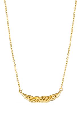  Necklace featuring 1/15 ct. t.w. Chocolate Diamonds®, 1/10 ct. t.w. Nude Diamonds™ in 14K Honey Gold™