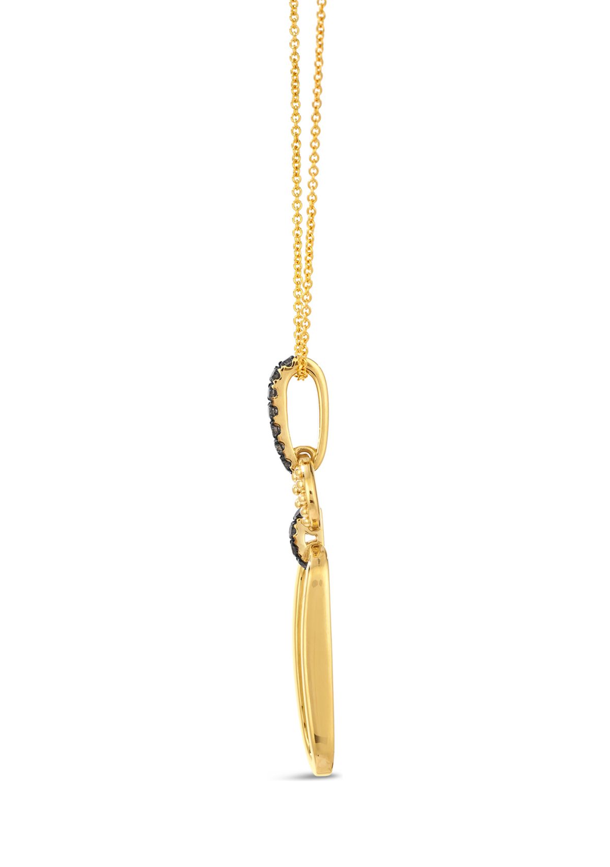 Chocolatier® Pendant featuring 1/5 ct. t.w. Chocolate Diamonds® set in 14K Honey Gold™