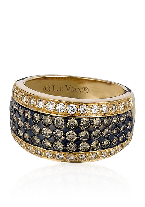 Le Vian® Chocolate Diamonds&reg; and Vanilla Diamonds&reg; Ring