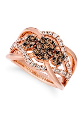 1.06 ct. t.w. Diamond Ring in 14K Rose Gold