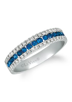 Le Vian Ring featuring 3/8 ct. t.w. Blueberry Sapphireâ¢, 1/3 ct. t.w. Nude Diamondsâ¢ set in 14K Vanilla Gold