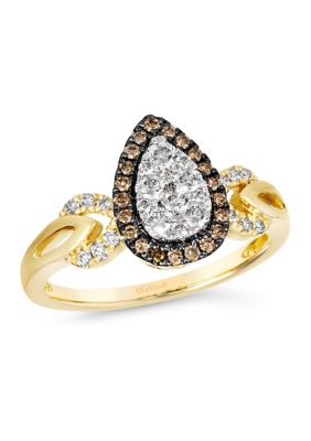 Le Vian 1/2 Ct. T.w. Diamond Ring In 14K Two Tone Gold