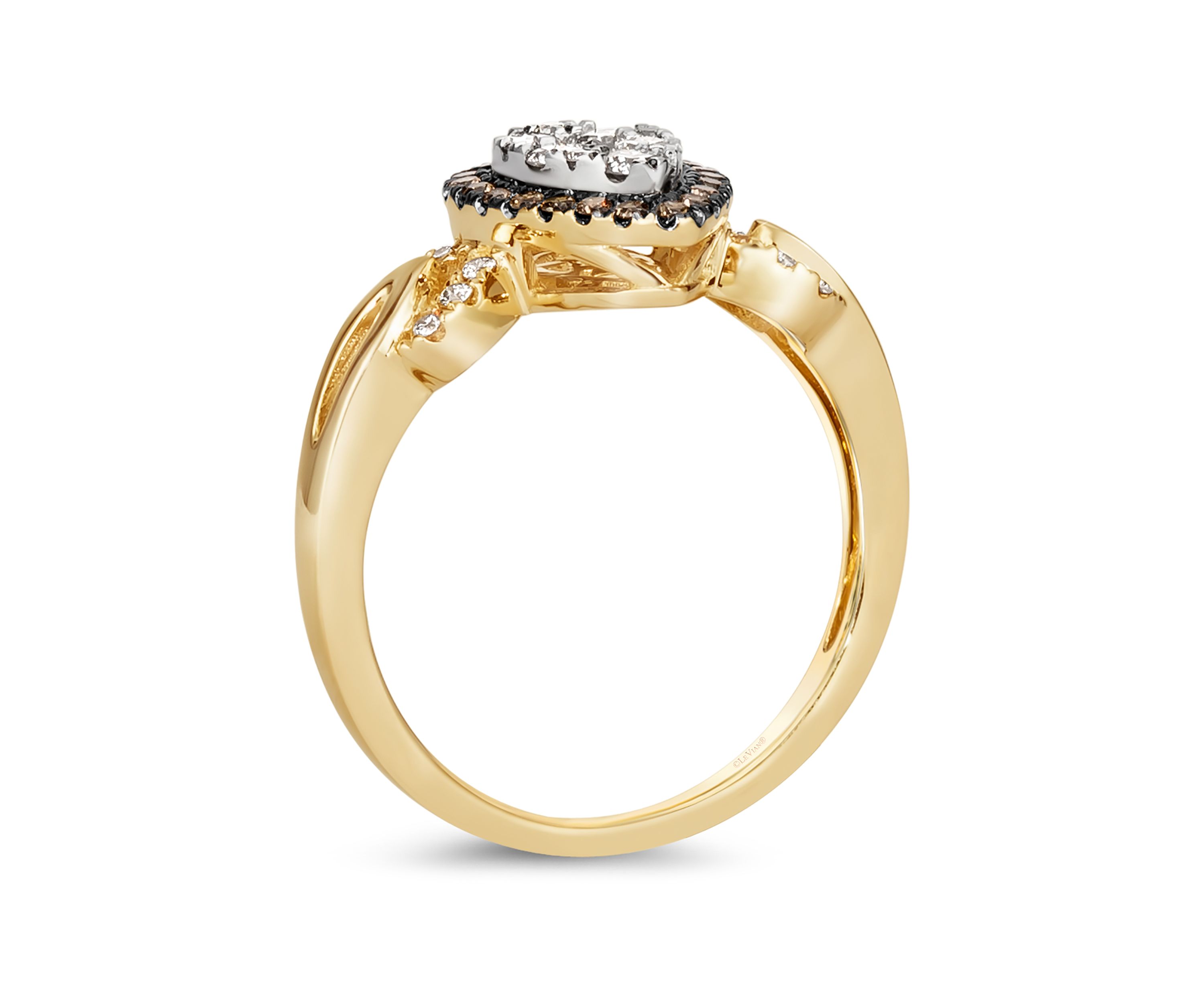  1/2 ct. t.w. Diamond Ring in 14K Two Tone Gold 