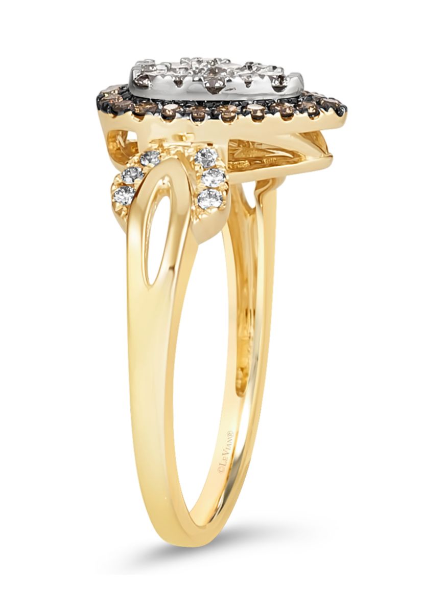  1/2 ct. t.w. Diamond Ring in 14K Two Tone Gold 