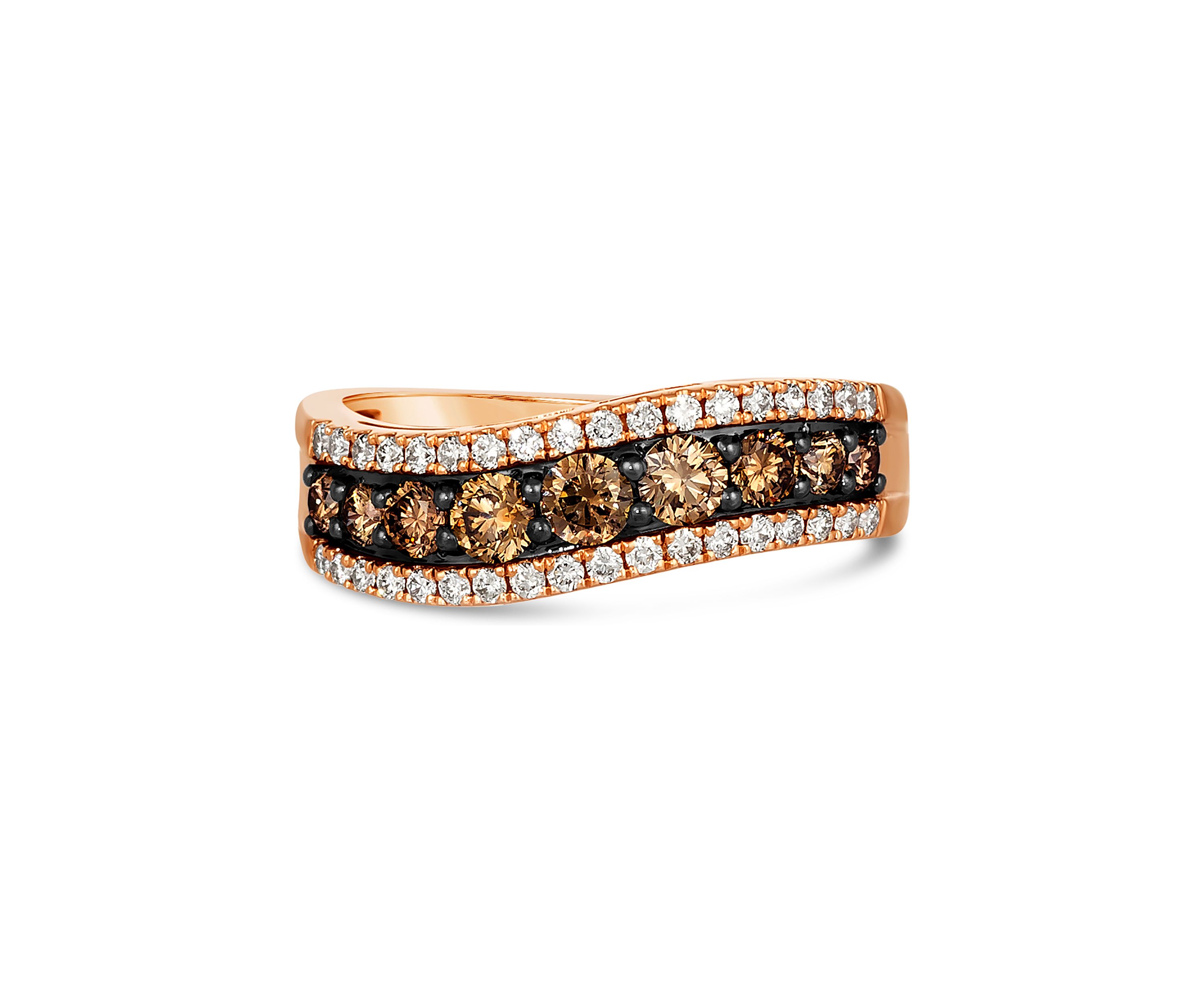  7/8 ct. t.w. Diamond Ring in 14K Rose Gold 