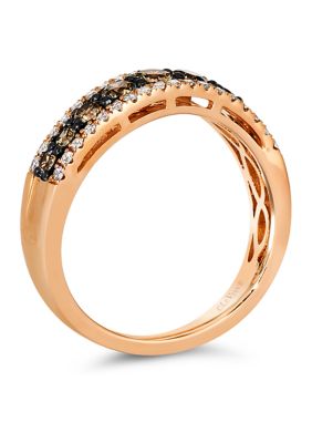  7/8 ct. t.w. Diamond Ring in 14K Rose Gold 