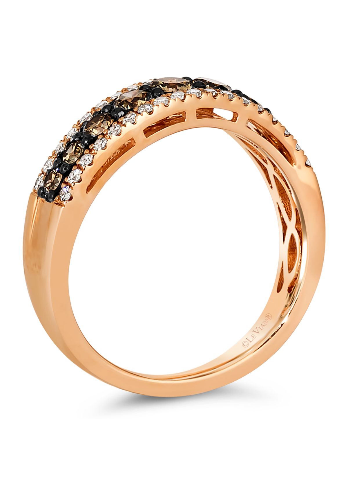  7/8 ct. t.w. Diamond Ring in 14K Rose Gold 