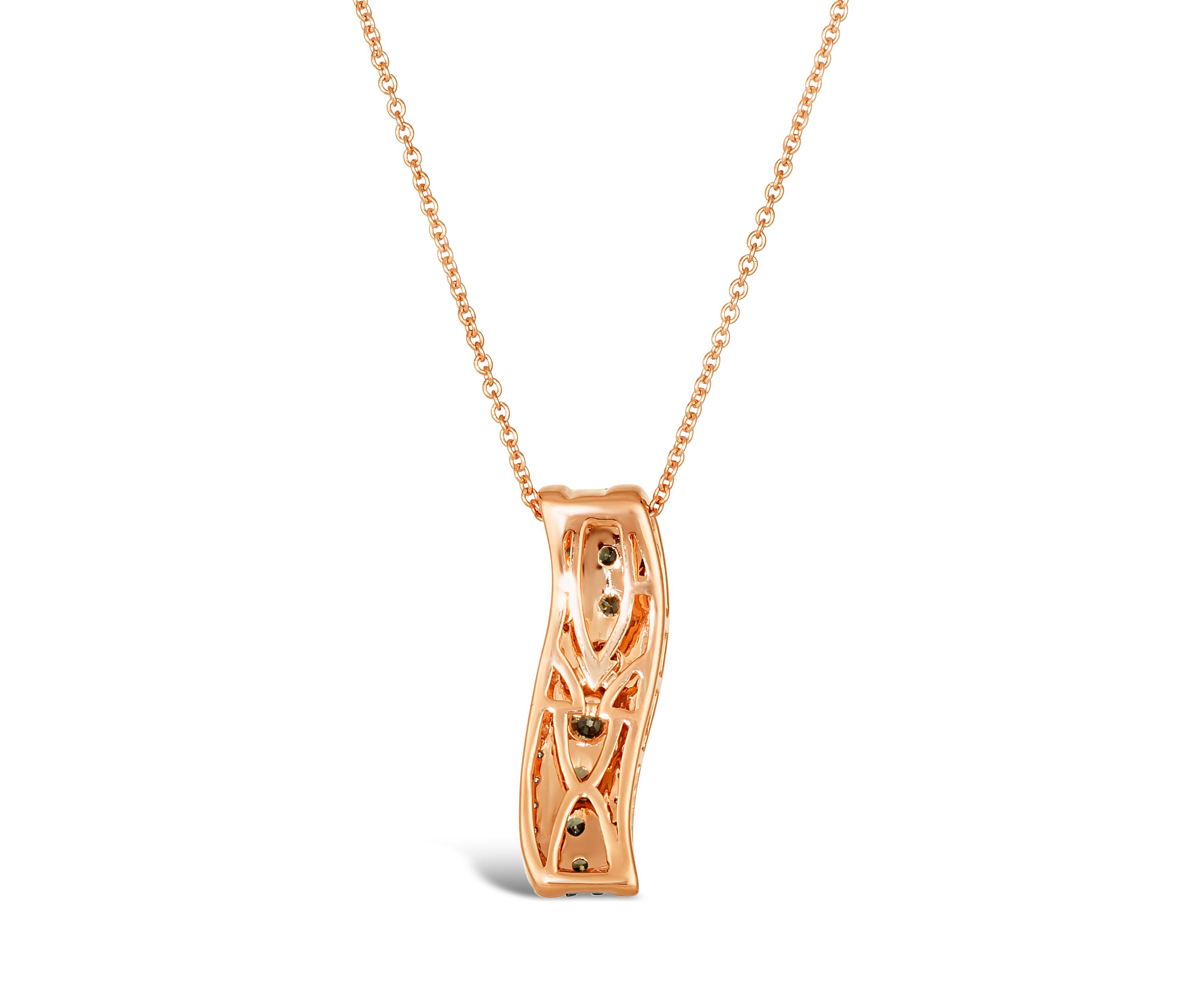 3/4 ct. t.w. Diamond Pendant Necklace in 14K Strawberry Gold® 