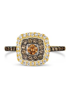 3/4 ct. t.w. Diamond Ring in 14K Yellow Gold 