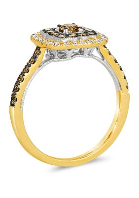 3/4 ct. t.w. Diamond Ring in 14K Yellow Gold 