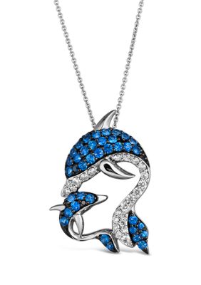 Le Vian® 7/8 ct. t.w. Blueberry Sapphire™, 1/3 ct. t.w. Nude Diamonds