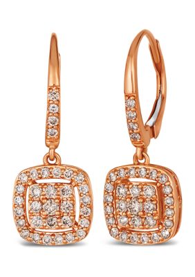 Le Vian® 5/8 ct. t.w. Nude Diamonds™ Drop Earrings in 14K Strawberry