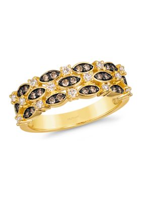 Le Vian® 1/4 ct. t.w. Nude Diamonds™, 1/4 ct. t.w. Chocolate Diamonds