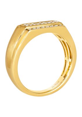 Men's Ring featuring 3/8 ct. t.w. Nude Diamonds™  in 14K Honey Gold™