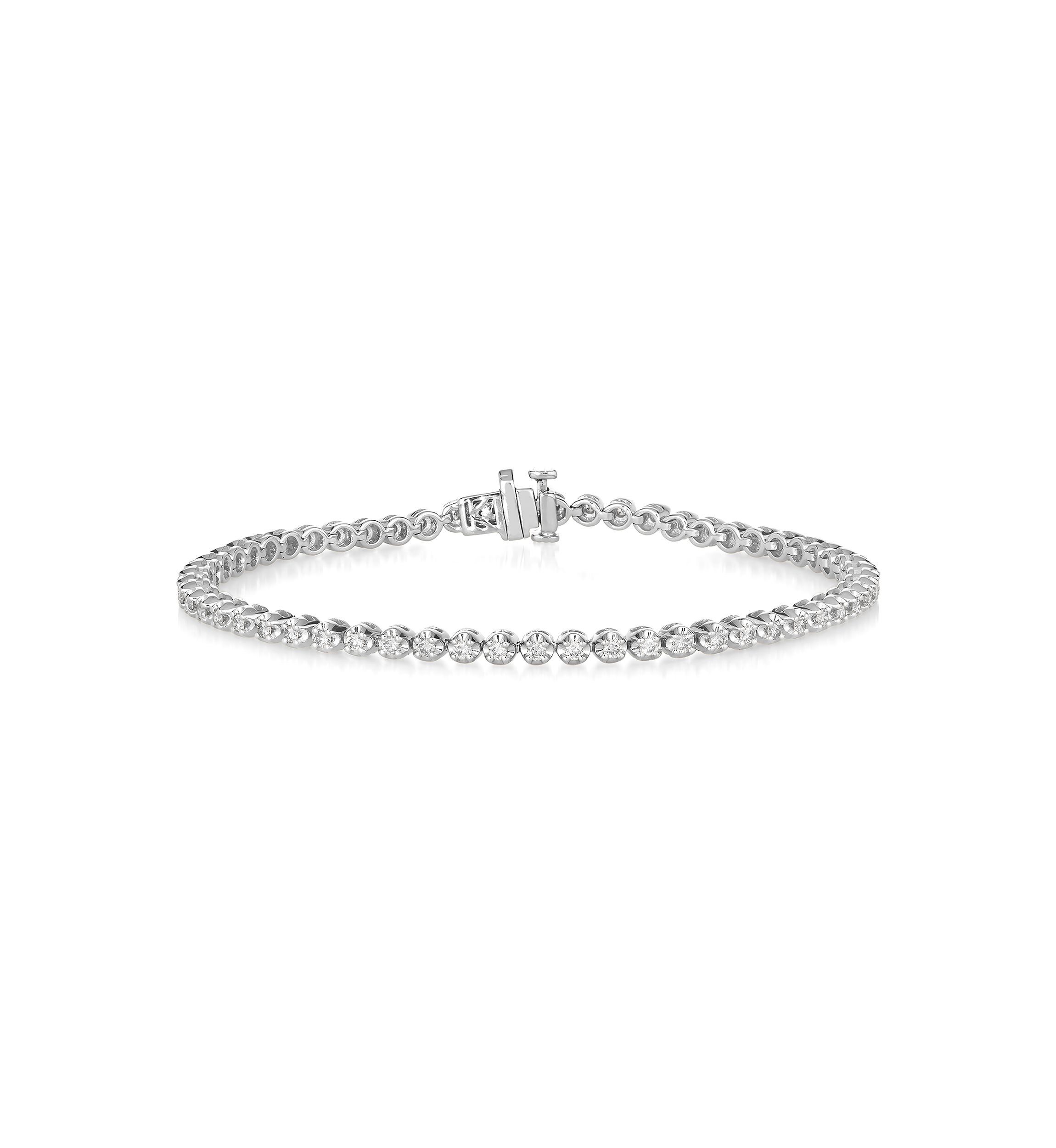 1 ct. t.w. Nude Diamonds™ Bracelet set in 14K Vanilla Gold®