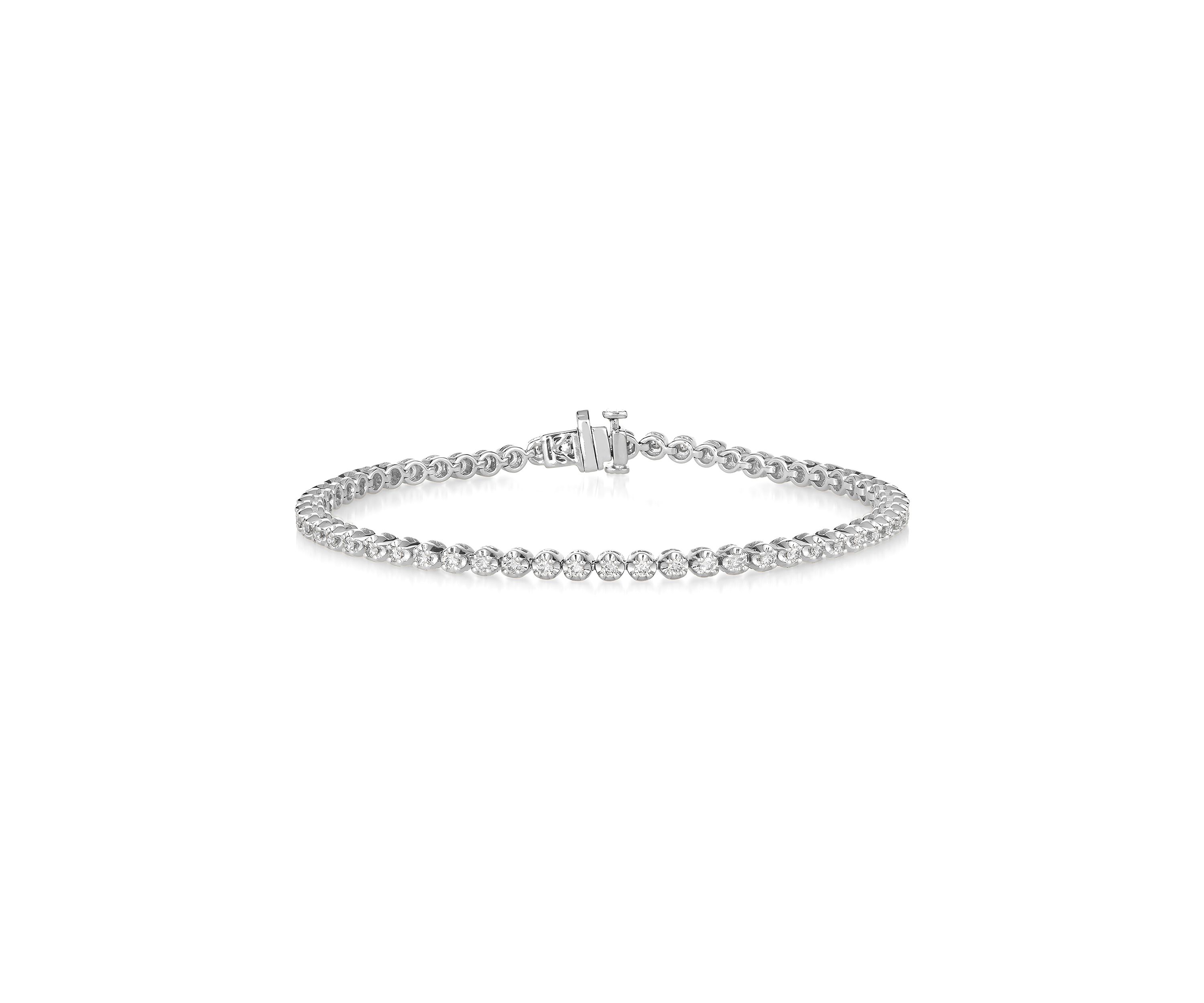 1 ct. t.w. Nude Diamonds™ Bracelet set in 14K Vanilla Gold®