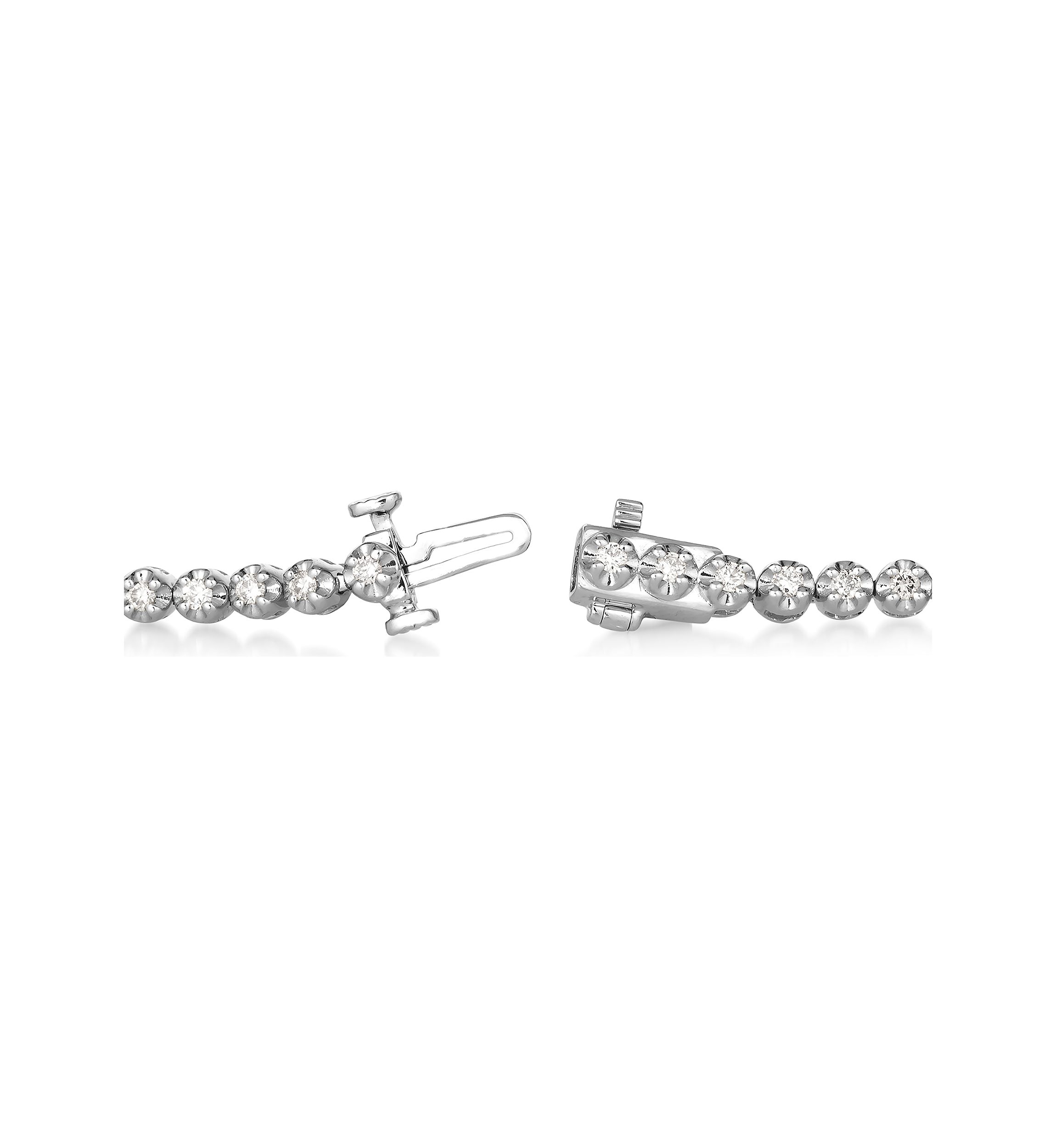 1 ct. t.w. Nude Diamonds™ Bracelet set in 14K Vanilla Gold®