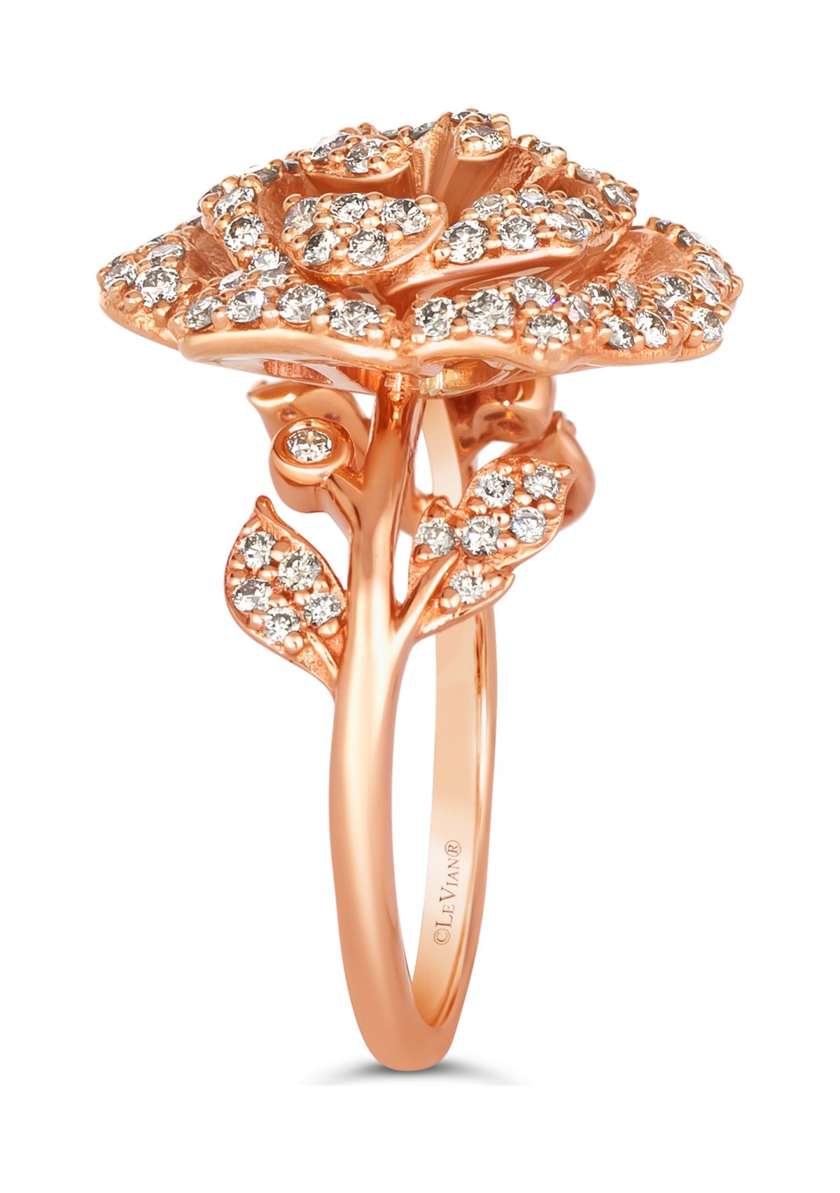 7/8 ct. t.w. Nude Diamonds™ Ring in 14K Strawberry Gold®