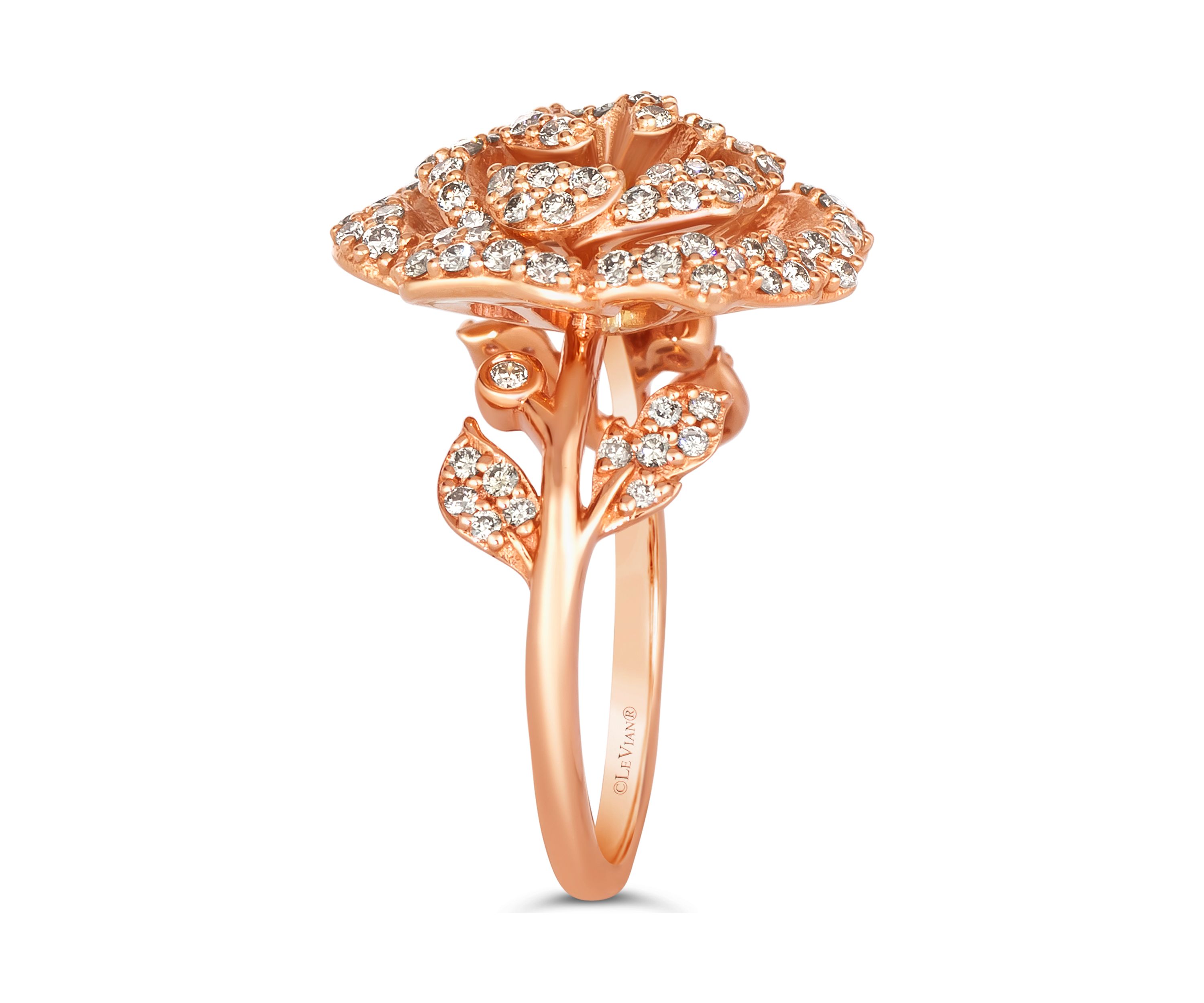 7/8 ct. t.w. Nude Diamonds™ Ring in 14K Strawberry Gold®