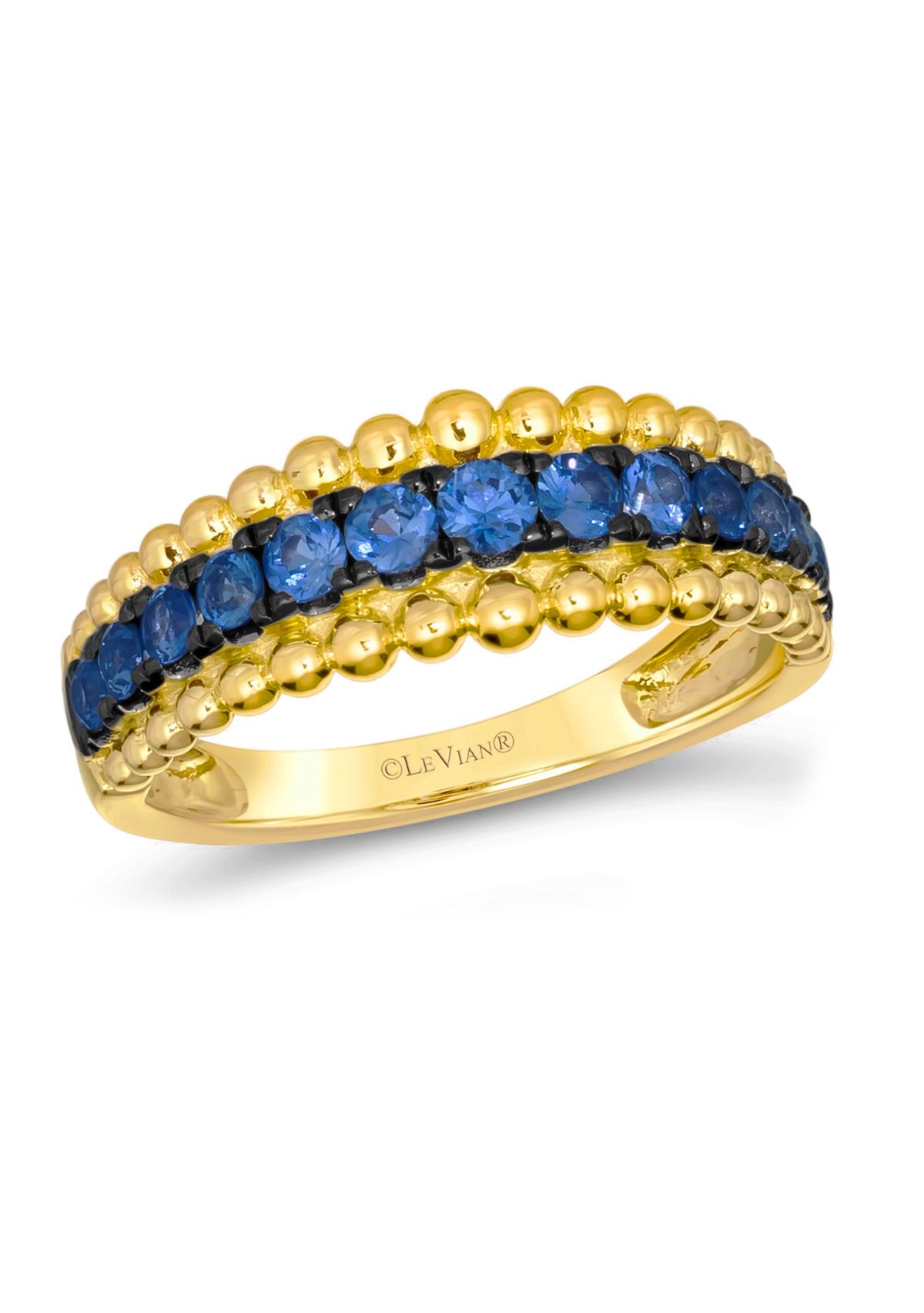 3/4 ct. t.w. Blueberry Sapphire™ Ring in 14K Honey Gold™